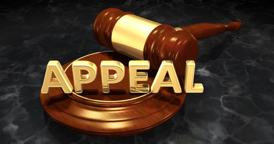 Appeal gavel