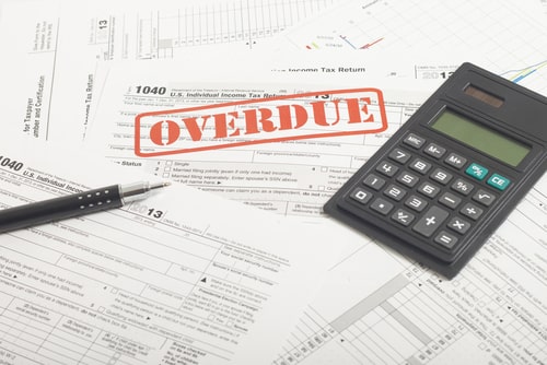 overdue income taxes