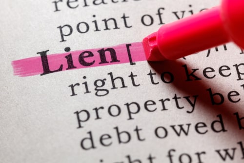 lien definition in dictionary