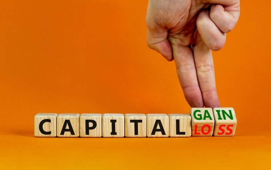 capital gain and loss blocks