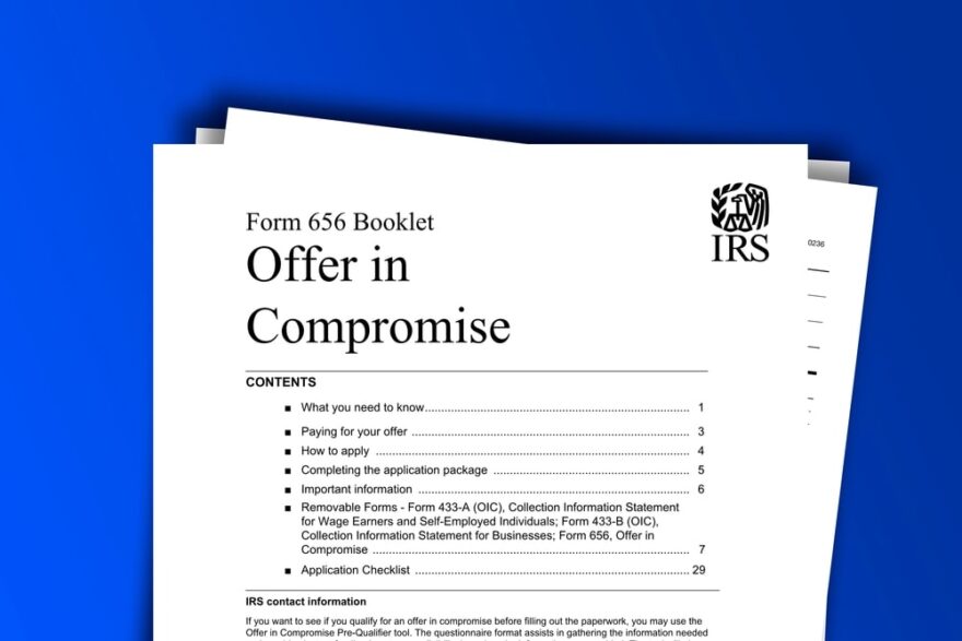 Offer in compromise 656 Booklet